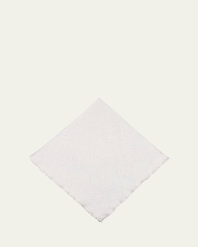 White Lettuce Edge Napkin